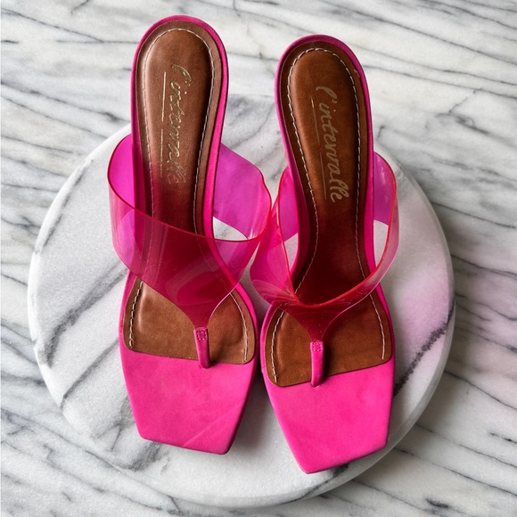 L’intervalle hot pink / neon mules - Picture 5 of 10